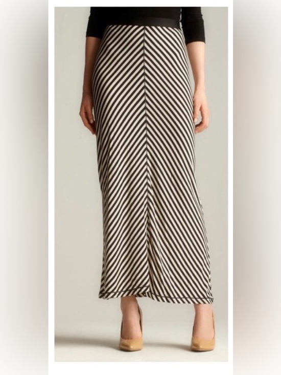 Max Studio Dresses & Skirts - Max Studio Striped Maxi Skirt - Classic A-Line Boho Minimalist Festival